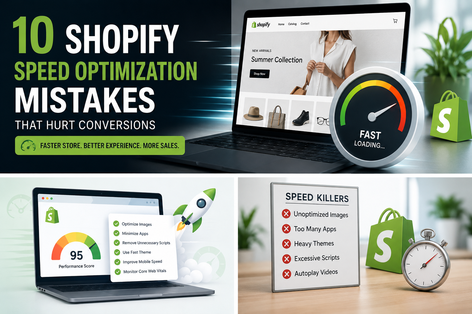 10 Shopify Speed Optimization Mistakes That Hurt Conversions