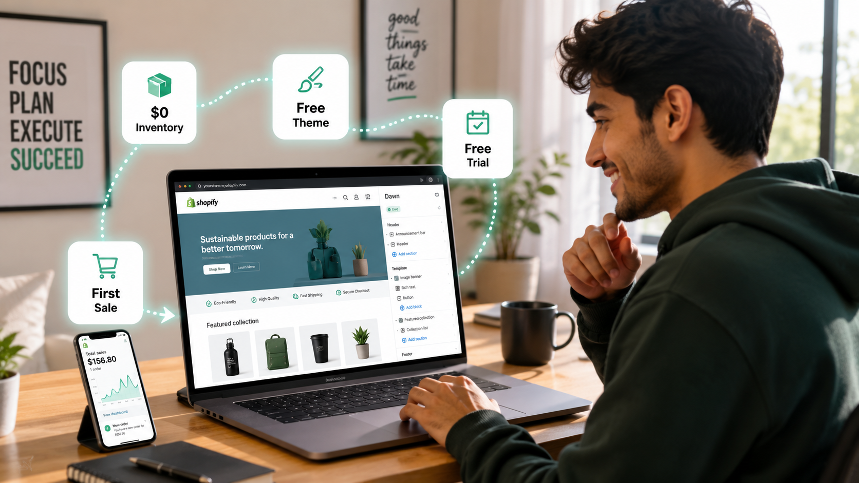 How to Start a Shopify Store With Zero Budget in 2026 (Step-by-Step)