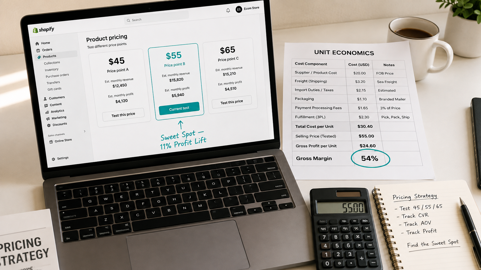 How to Price Your Products on Shopify So You Actually Make Money