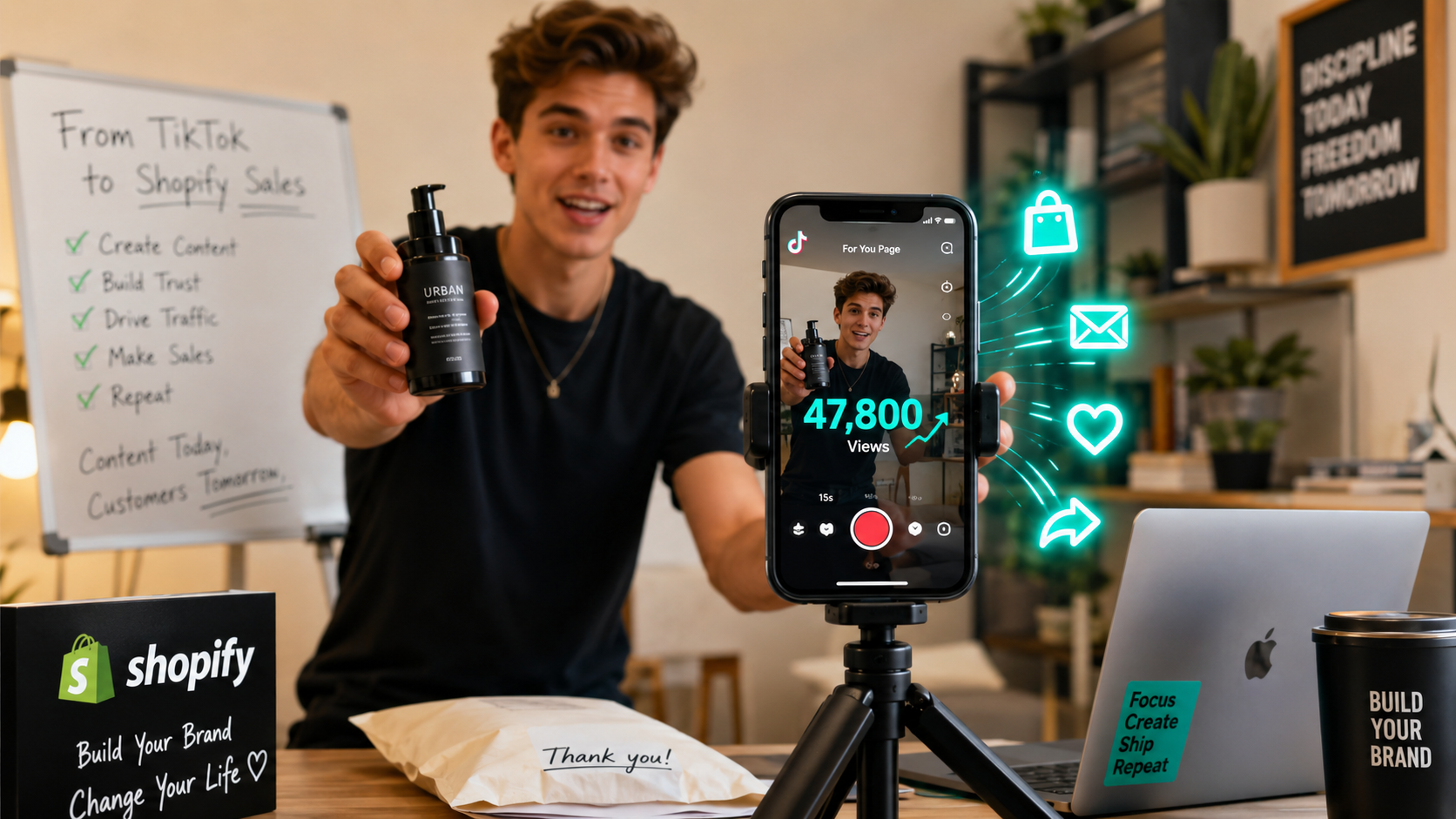 Use TikTok Organic to Drive Free Traffic to Your Shopify Store in 2026