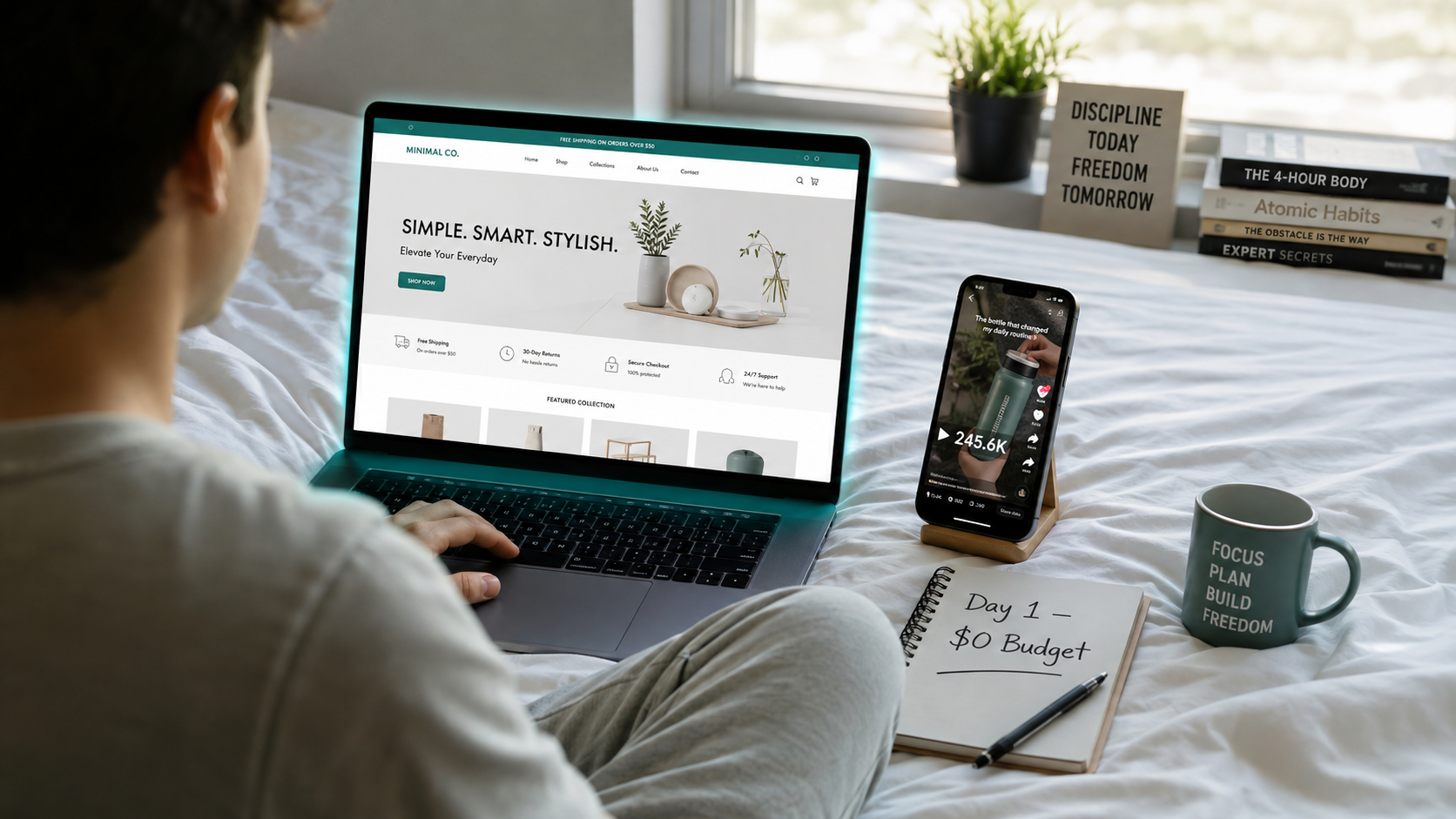How to Start a Shopify Store With No Money in 2026