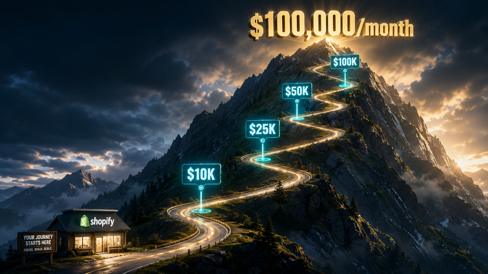 How to Scale a Shopify Store From $10K to $100K Per Month