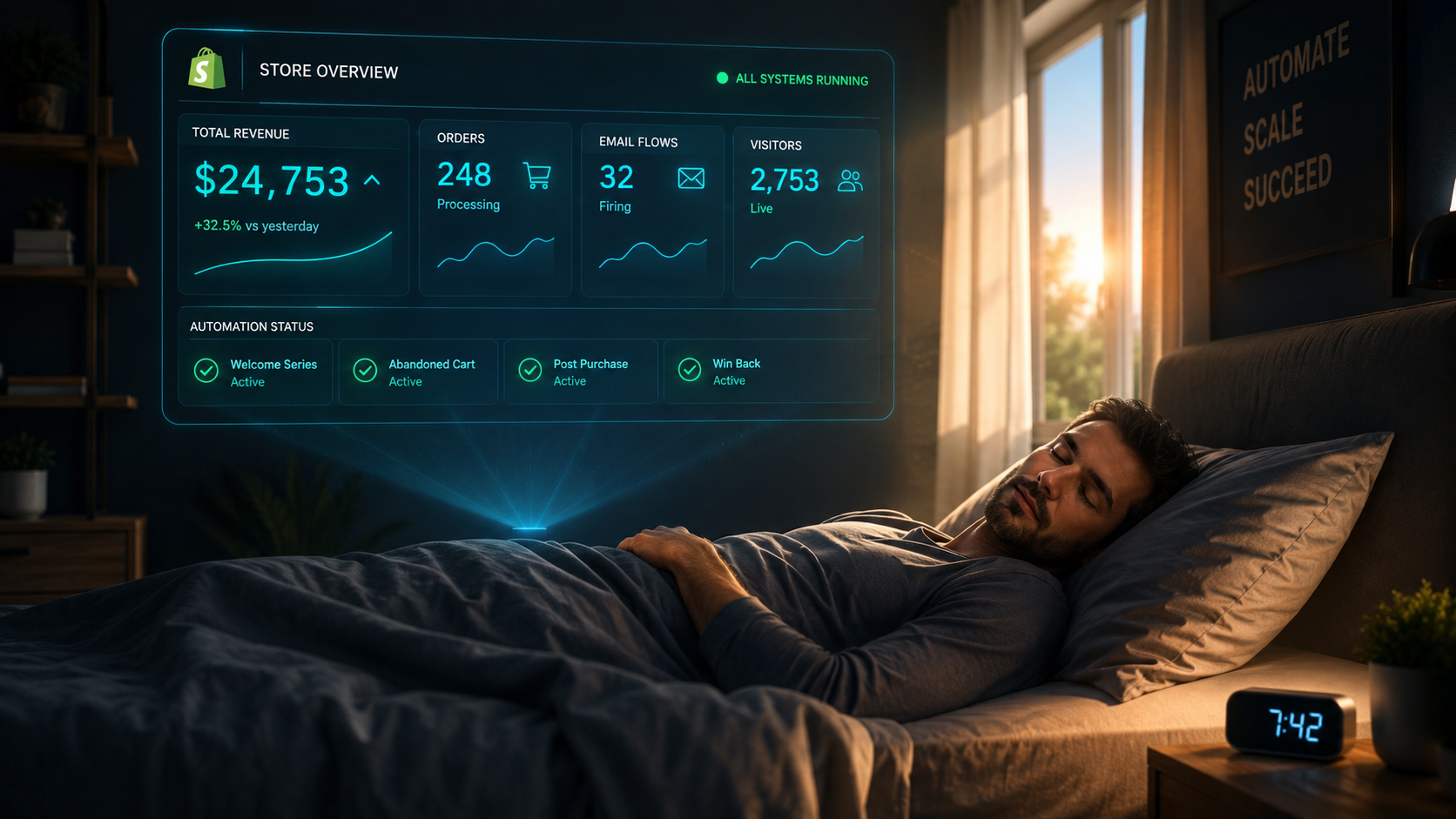 How to Build a Shopify Store That Sells While You Sleep 2026