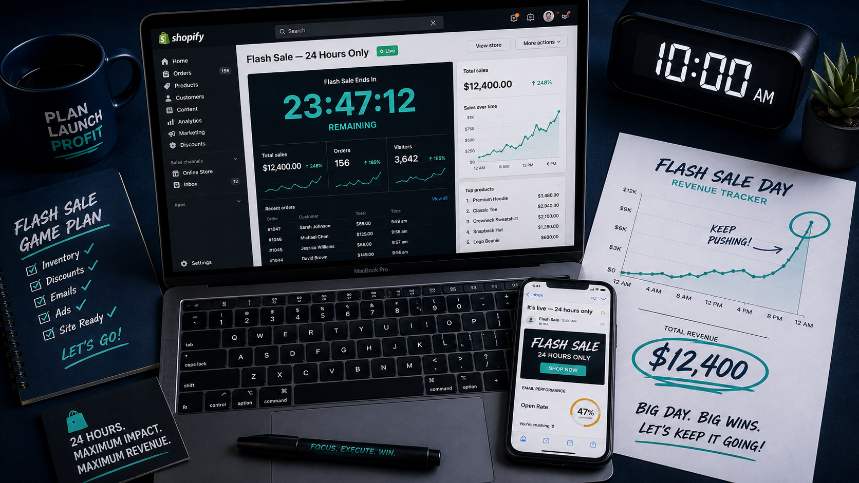 How to Run a Shopify Flash Sale That Generates Revenue in 24 Hours
