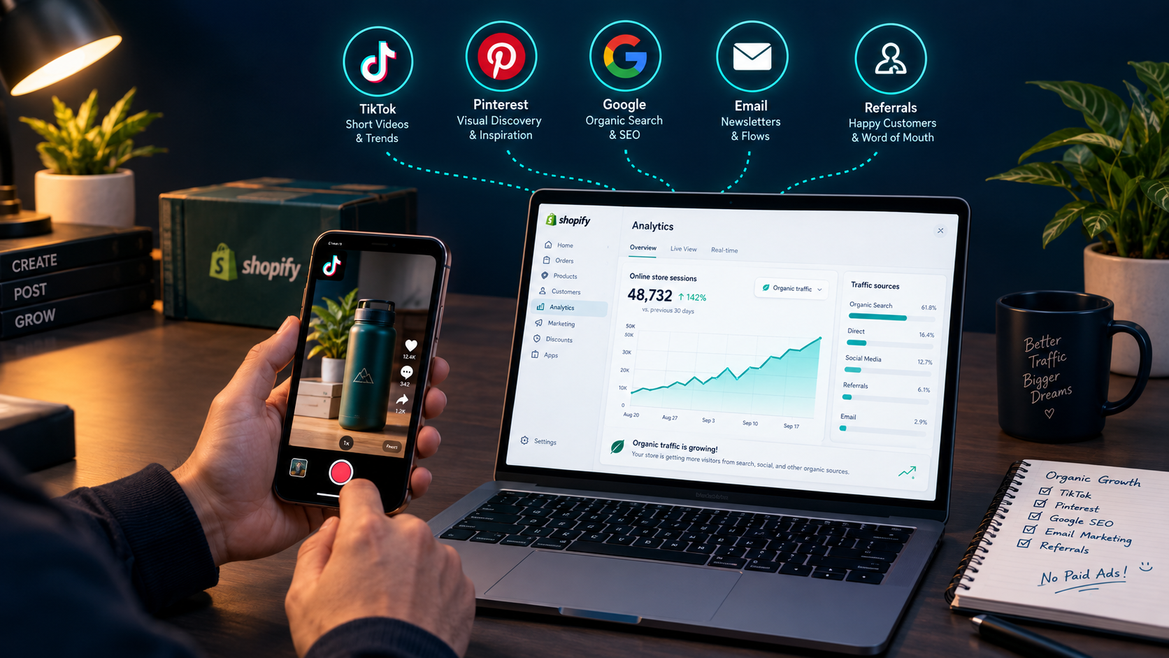 How to Get Your First 1,000 Customers Without Spending on Ads